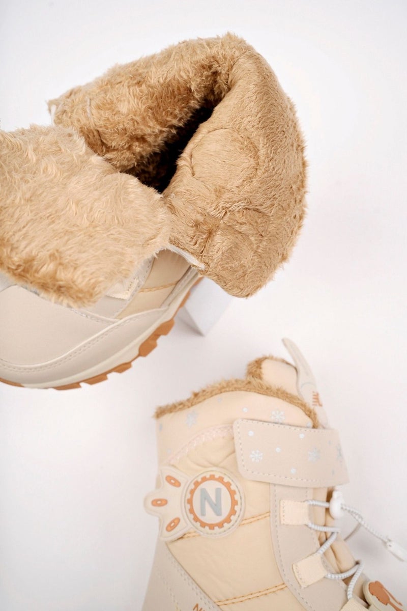 Mcdark Ndors Girls Fur Boots - Image 3