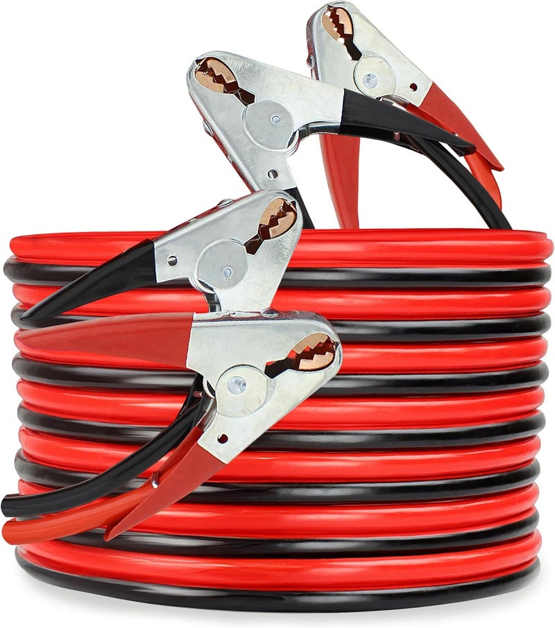 ABN 25ft Jumper Cables - 600 AMP - Image 1