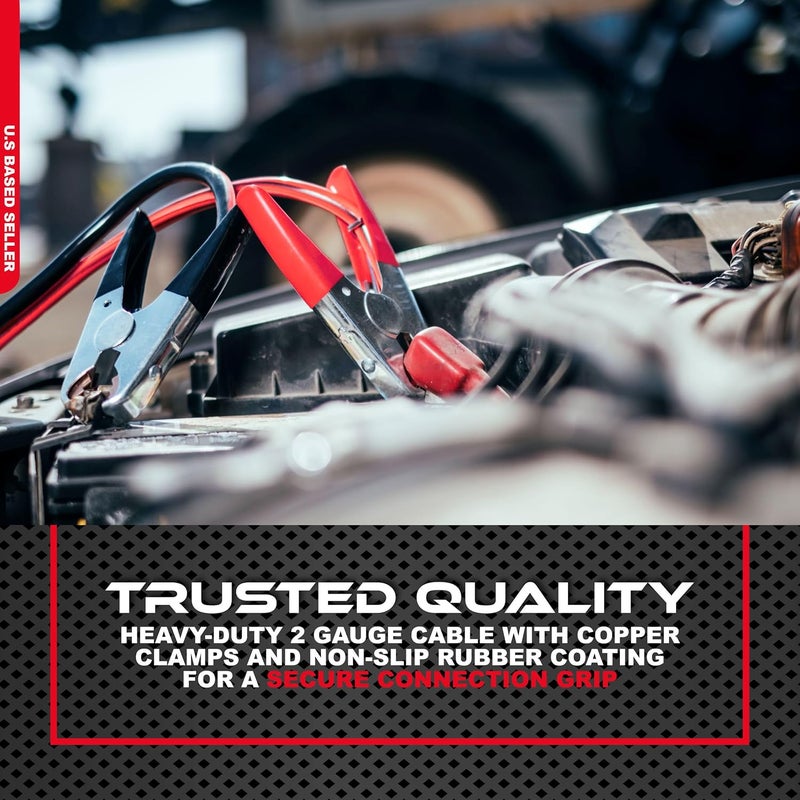 ABN 25ft Jumper Cables - 600 AMP - Image 5