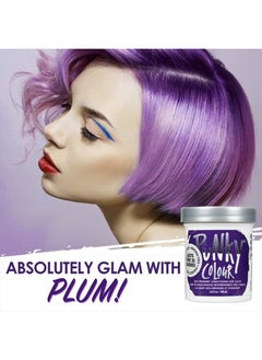 Plum Semi Permanent Conditioning Hair Color, Vegan, PPD and Paraben Free, lasts up to 35 washes, 3.5oz - pzsku/Z092C22737BBFD05EAB9DZ/45/_/1680980525/4c76ce38-0b64-4a6d-9b55-24fb52cd1a17