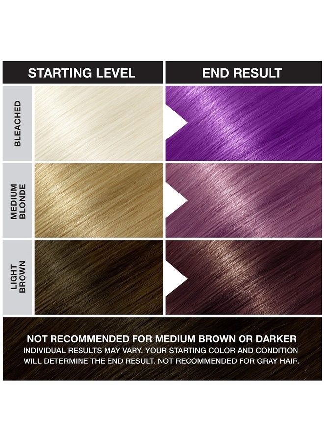 Punky Plum Semi Permanent Conditioning Hair Color, Vegan, PPD and Paraben Free, lasts up to 35 washes, 3.5oz - Image 5