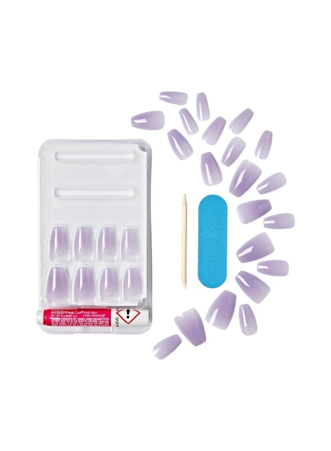 KISS GEL FANTASY 28 nails Jelly Color (M) - Image 2