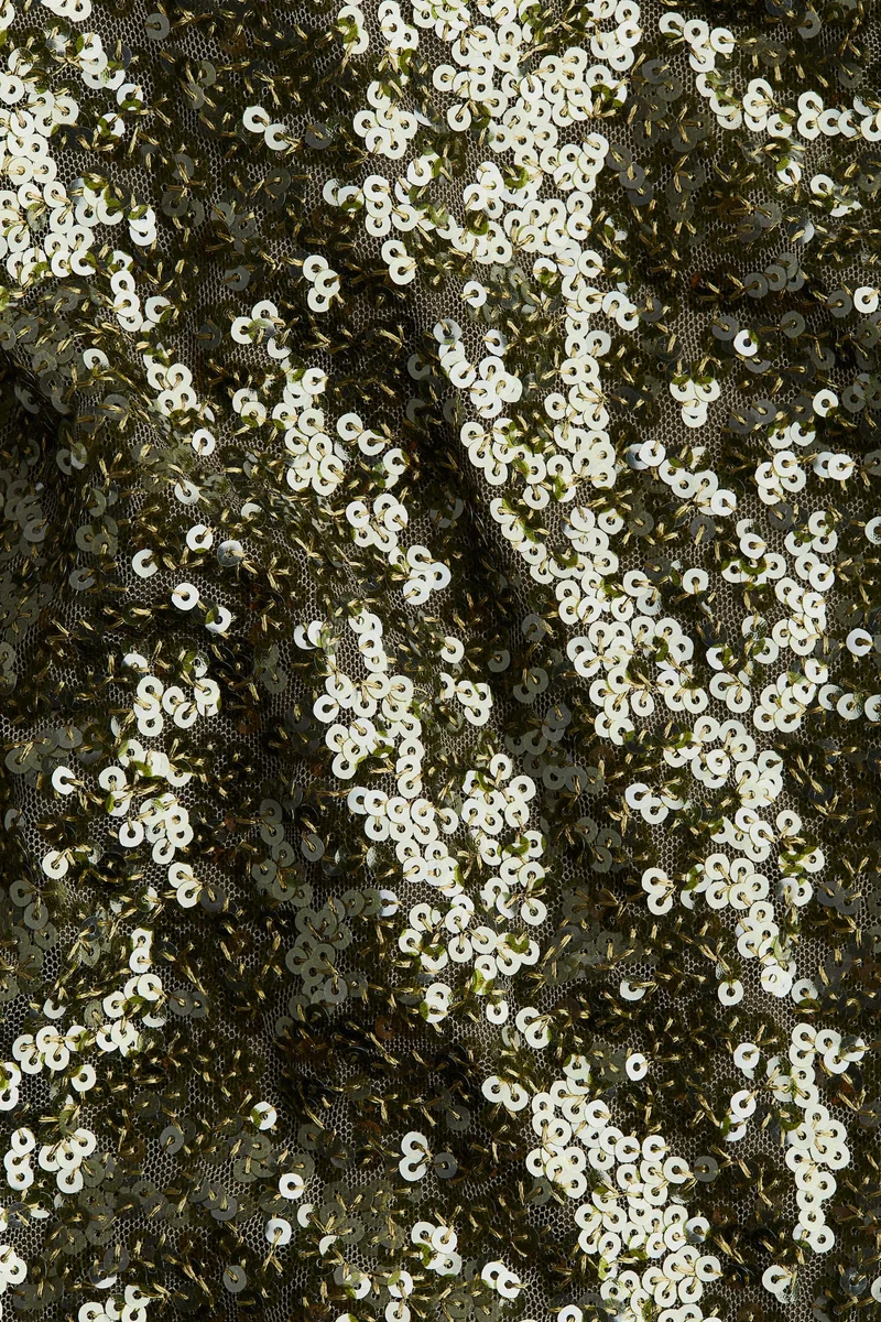 H&M Sequined wrap dress