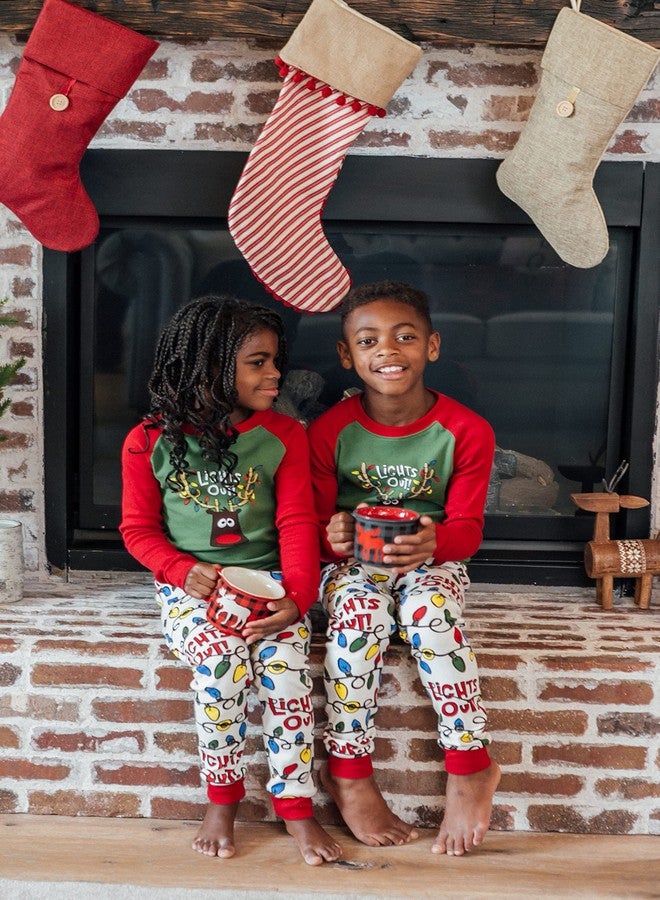 Lazy One Lights Out Matching Family Christmas Pajamas, Matching Christmas PJs for Family, Adult, Teen, Kid, and Baby Pajamas - Image 5