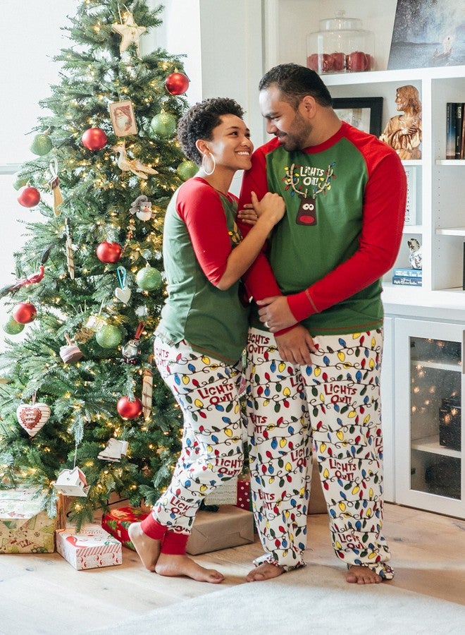 Lazy One Lights Out Matching Family Christmas Pajamas, Matching Christmas PJs for Family, Adult, Teen, Kid, and Baby Pajamas - Image 4