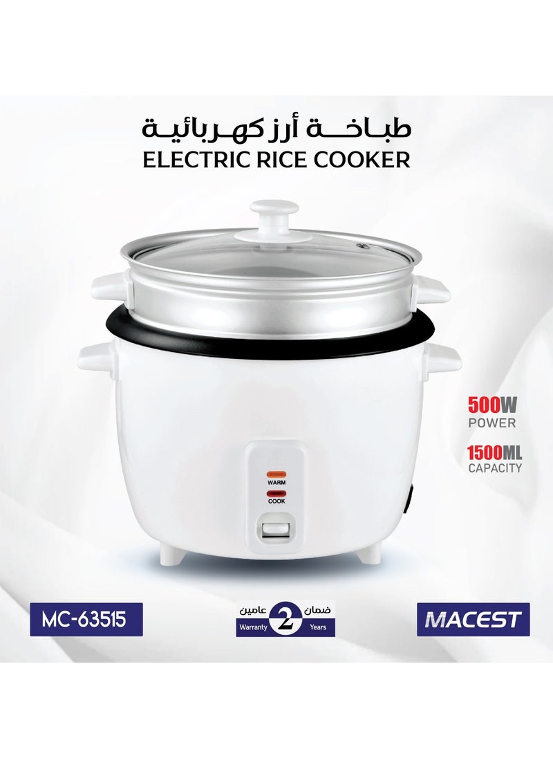 MACEST 2L 400W Automatic Electric Rice Cooker 