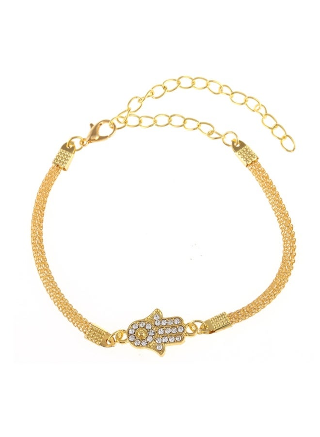 Women's Gold-Plated Anklets, Charm Anklet Women Adjustable Anklet - Image 2