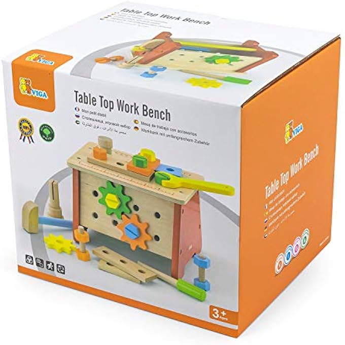 VIGA TABLE TOP WORKBENCH, WHITE - Image 4