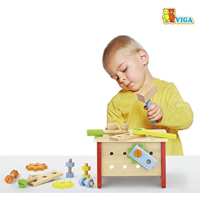 VIGA TABLE TOP WORKBENCH, WHITE - Image 3