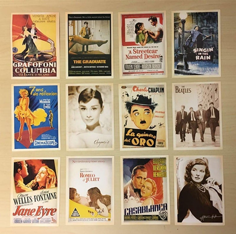 DreamHigh Collectable Vintage Postcards Bulk Pack128 pcs - Image 3