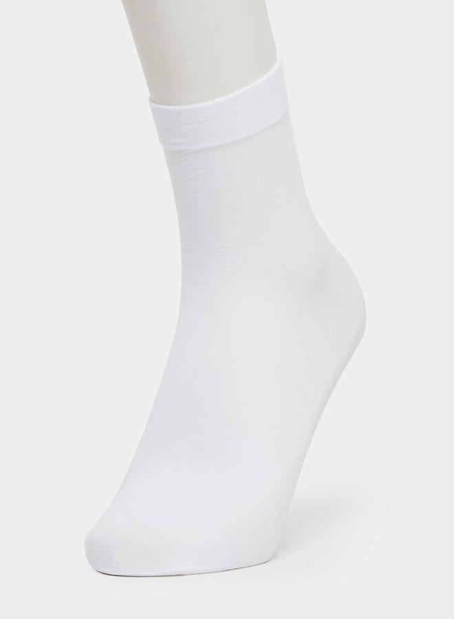 Styli Set of 2 - Solid Crew Socks - Image 2