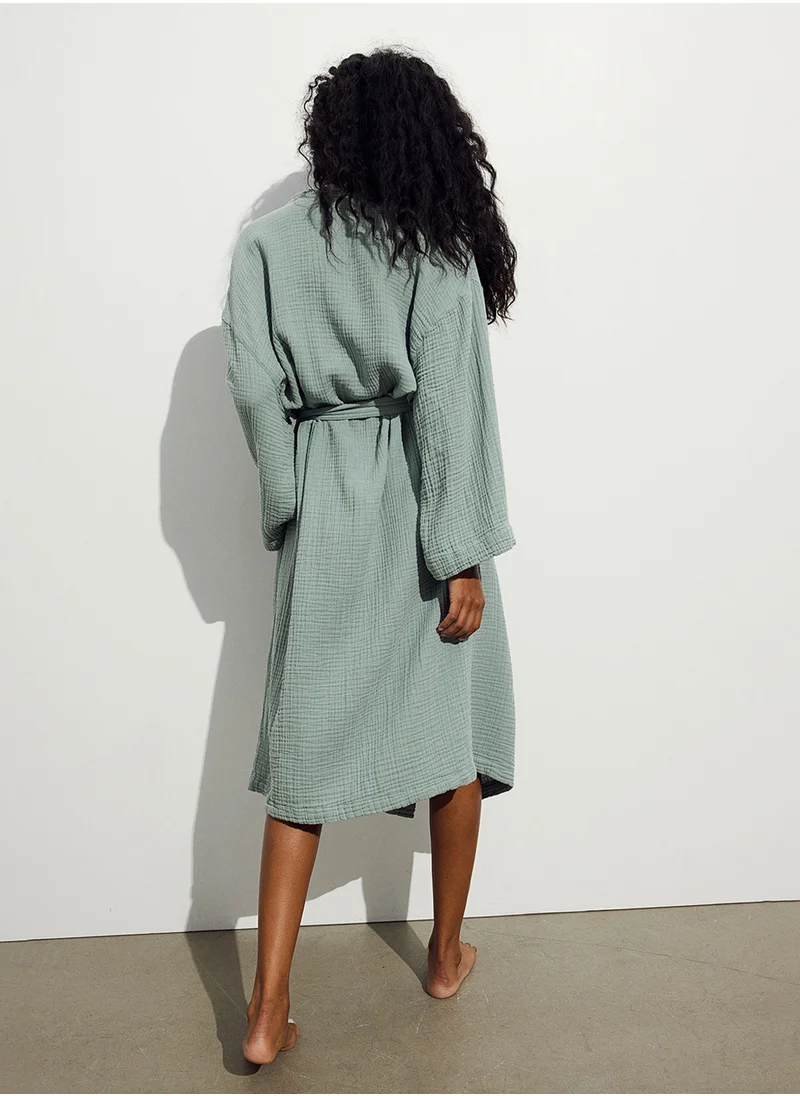 H&M Muslin Dressing Gown