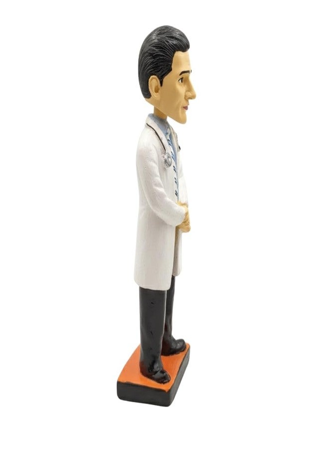 INSAIN Handmade Doctor Bobblehead – 22 cm | Thoughtful Gift for Doctors & Medical Heroes - Image 3