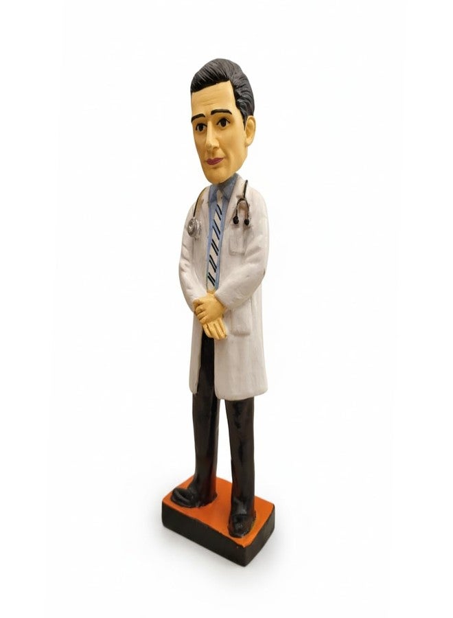 INSAIN Handmade Doctor Bobblehead – 22 cm | Thoughtful Gift for Doctors & Medical Heroes - Image 2
