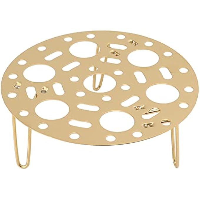 رف تبخير من الفولاذ المقاوم للصدأ متعدد الوظائف قابل للطي رف تبخير الزلابية رف تبخير البيض أداة 2 2 2 - Image 1