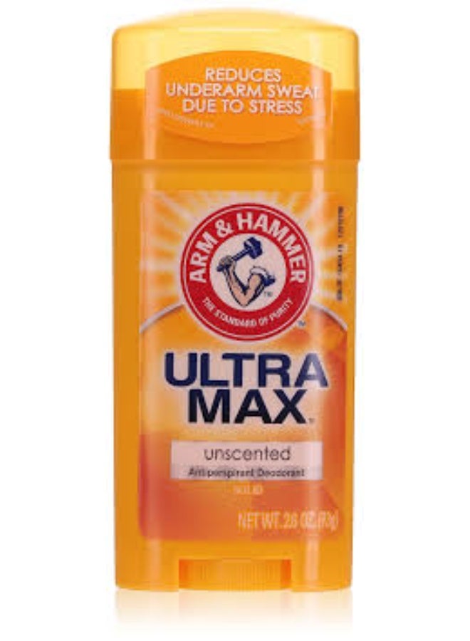 Arm & Hammer Unscented Antiperspirant Deodorant 73g - Image 1