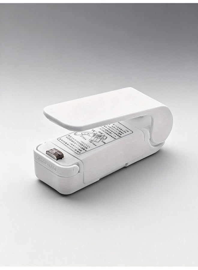 Handheld Plastic Bag Sealer Mini Heat Sealing Machine for Snacks Home Use Airtight Food Storage Portable Easy Press