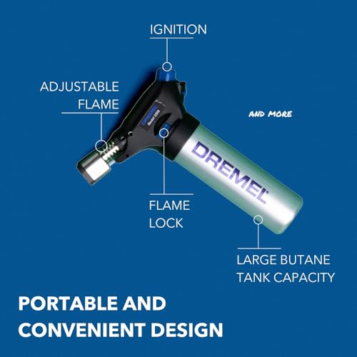 Dremel VersaFlame MultiFunction Butane Torch Ideal for Hobbyist and Professional Uses in Soldering Welding and Heat Blowing 22005 - Image 3