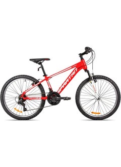 Spartan Calibre Hardtail Mountain Bicycle| 26 inch wheel size| 21 speed Shimano gear | For adults| Red  - Image 2