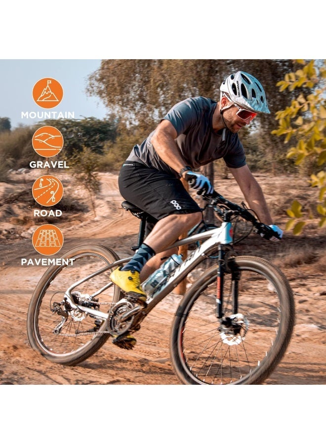 Spartan Calibre Hardtail 26-Inch Mountain Bike | 26 Inch Wheel Size | 21 Speed Shimano Gears | Red Color - Image 5