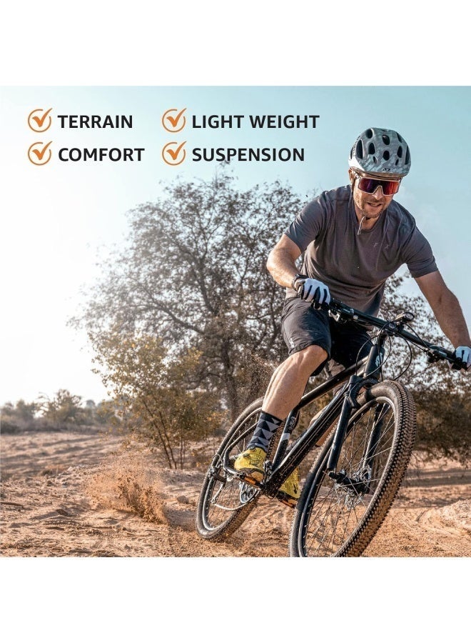 Spartan Calibre Hardtail 26-Inch Mountain Bike | 26 Inch Wheel Size | 21 Speed Shimano Gears | Red Color - Image 5