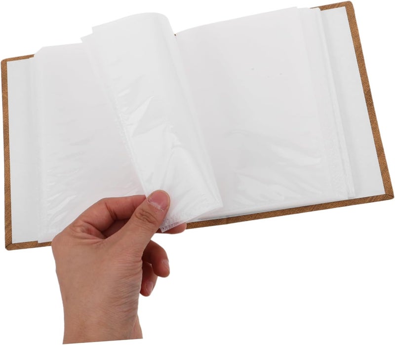 VOSAREA Display Book with Plastic Sleeves for Reports Photos and Art Displays Multi-use Document Binder Vibrant Easy to Clean and Maintain for Professional Presentations - Image 3