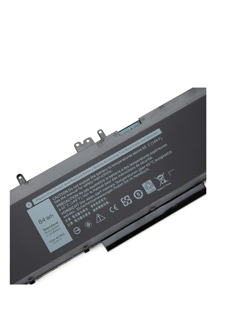 Terabyte بطارية WJ5R2 لجهاز كمبيوتر محمول Dell Latitude 5570 Precision 3510 M3510 سلسلة 4F5YV WJ5R2 11.4V 84Wh - Image 3
