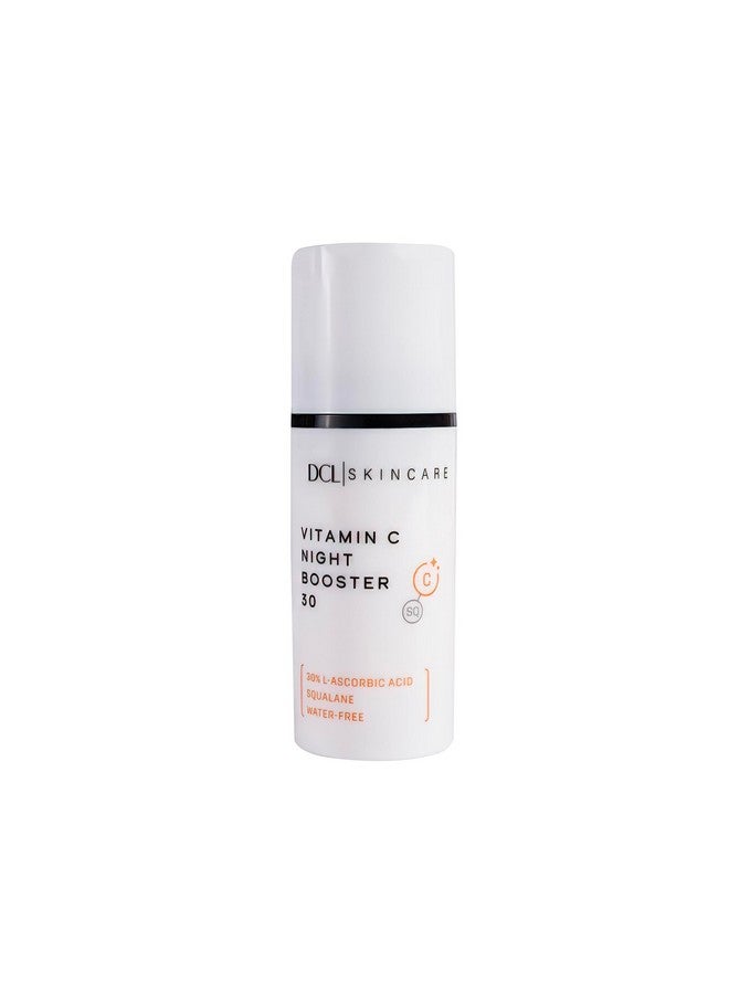 DCL Skincare Vitamin C Night Booster With 30% Lascorbic Acid Clincially Proven Anhydrous Vitamin C 1 Fl Oz - Image 1