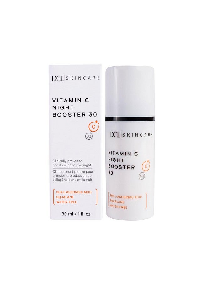 DCL Skincare Vitamin C Night Booster With 30% Lascorbic Acid Clincially Proven Anhydrous Vitamin C 1 Fl Oz - Image 2