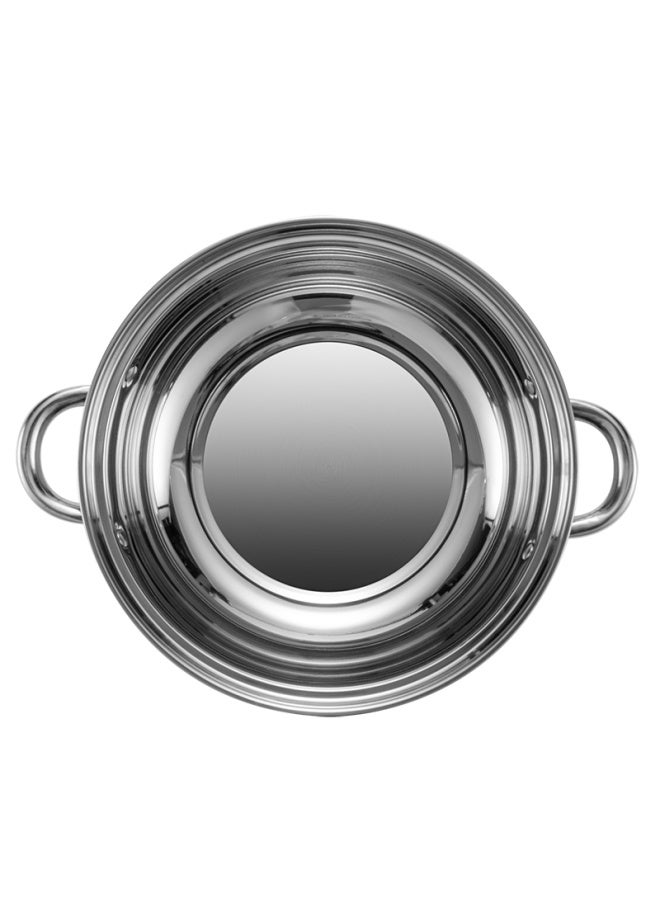 Debo Stainless Steel Single-layer Steamer Pot, Suitable For Both Steaming And Induction Cooking, Ailinuo 26cm - Image 4