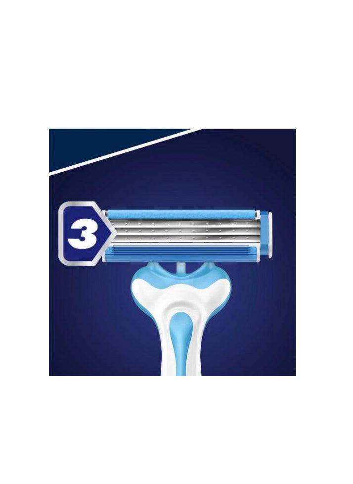 Gillette Gillette Blue 3 Cool Men’s Disposable Razor 3 Count  - Image 2