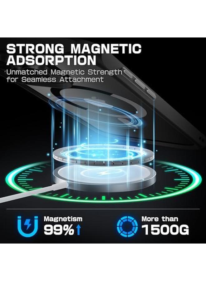 SupCase Unicorn Beetle Mag Case For Iphone 15 Pro 6.1" 2023 Compatible With Magsafe Shockproof Protective Slim Clear Case Black  - Image 2