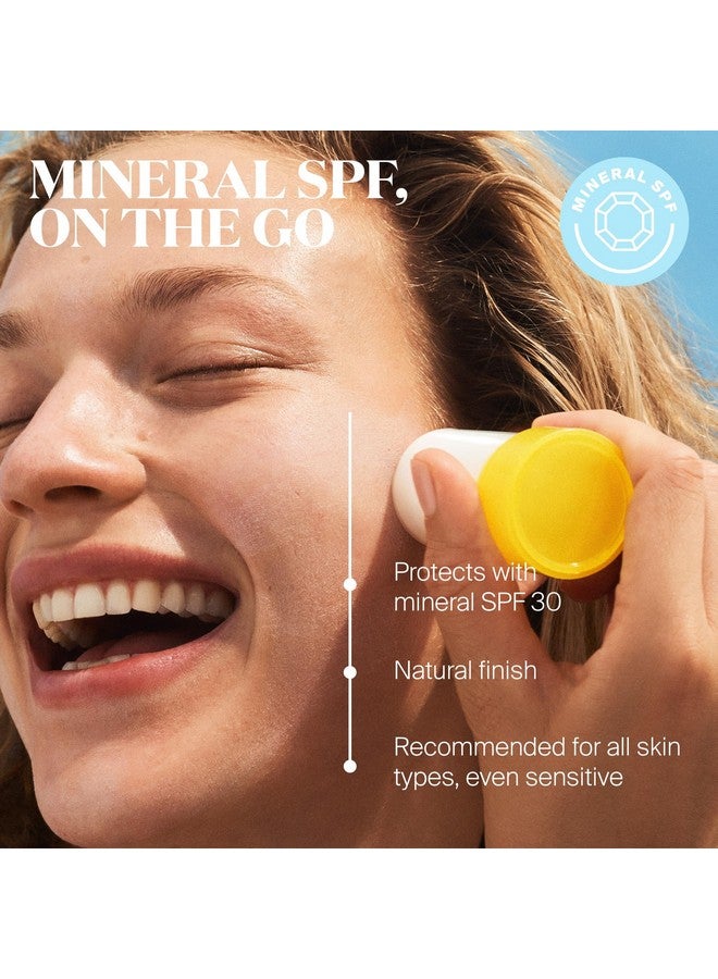 Supergoop! Mineral Sheer Stick SPF 30 Sunscreen - 100% Mineral, Broad Spectrum Sunscreen for Face & Body - Helps Filter Blue Light - Natural Finish - For All Skin Types - 0.7 fl oz - Image 5