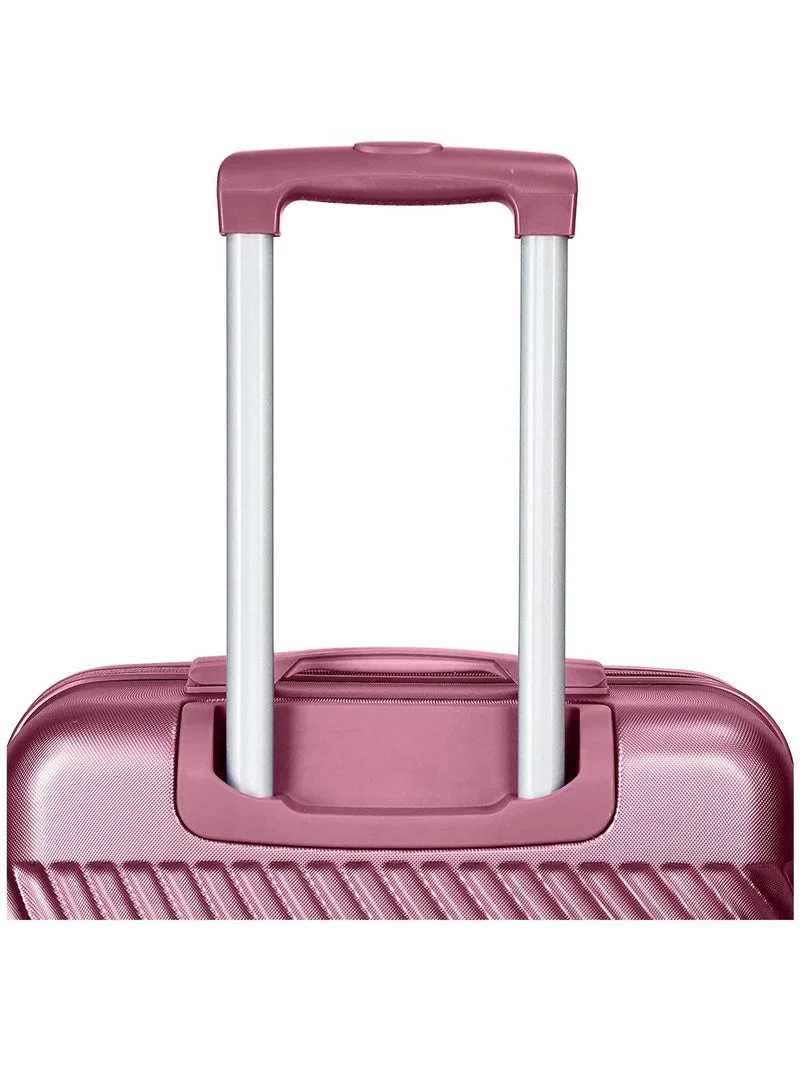 SENATOR Maroon Hard Case Suitcases Trolley Luggage Set For Unisex ABS Lightweight Travel Bags with 4 Spinner Wheels KH1065 Maroon  | Best Price UAE