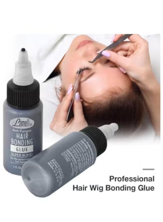 Lanell Lanel Anti-Fungal Hair Glue  For Permanent Eyelashes & Wigs 118ml - Image 3