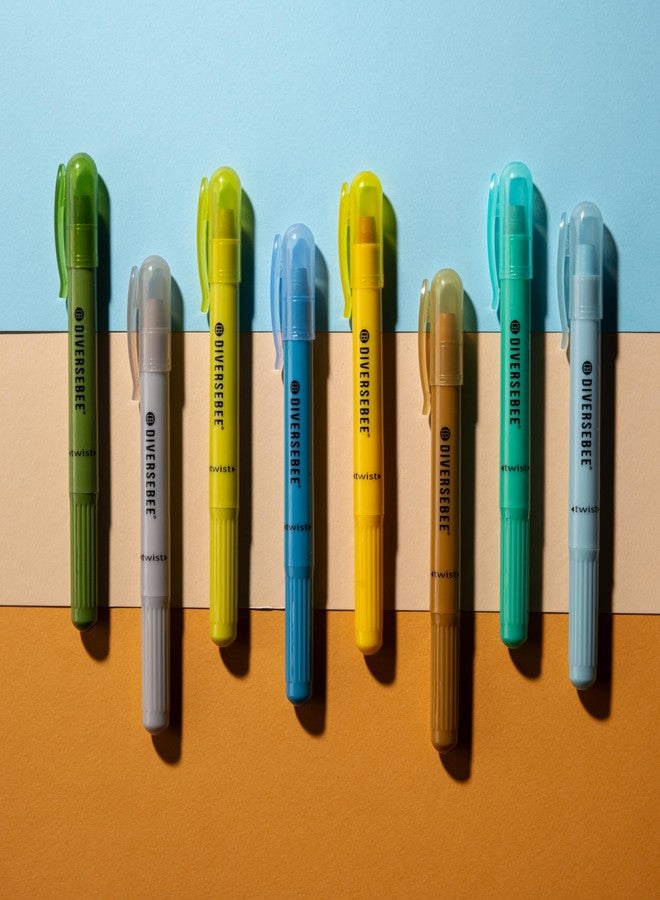 DIVERSEBEE Bible Highlighters and Pens No Bleed, 8 Pack Assorted Colors Gel Highlighters Set, Cute Bible Markers, Bible Study Journaling School Supplies, Accessories (Oasis) - Image 4