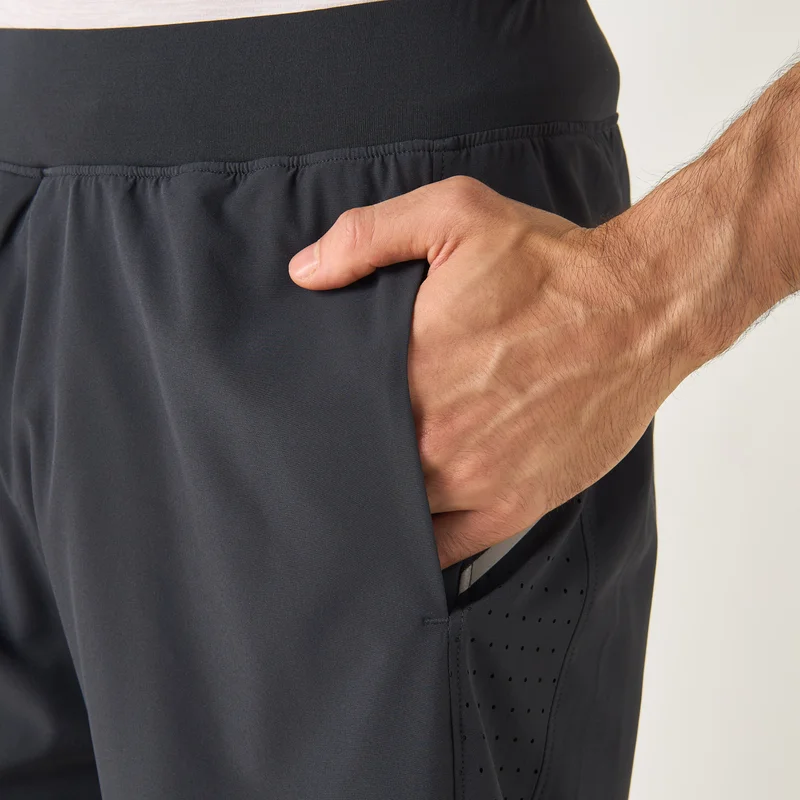 ADOT by Splash Panel Detail Shorts with Elasticated Waistband