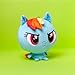 TeeTurtle Cloudheads Rainbow Dash Plush 5Inch Official My Little Pony Stuffed Animal with Embroidered Details Soft Cuddly Plush Toys for Kids Teens and Adults - Image 4