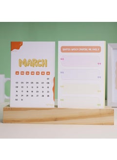 Oye Happy Oye Happy - Wellness Combo for New Year 2025 | Interactive Wellness Calendar & Mirror Card | Self-Care & Gratitude Gift Set  - Image 4