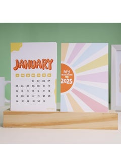 Oye Happy Oye Happy - Wellness Combo for New Year 2025 | Interactive Wellness Calendar & Mirror Card | Self-Care & Gratitude Gift Set  - Image 2