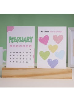 Oye Happy Oye Happy - Wellness Combo for New Year 2025 | Interactive Wellness Calendar & Mirror Card | Self-Care & Gratitude Gift Set  - Image 3