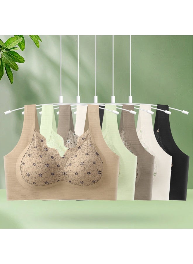 KUYING Brand New Comfortable Skin Friendly Breathable Bra  Set Of 5  - Image 1