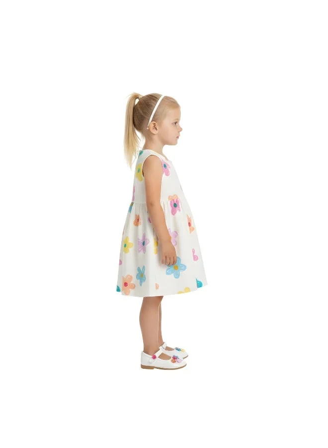 Bidani  Amira Printed Colorful Flower Casual Dress for Women | Best Price UAE
