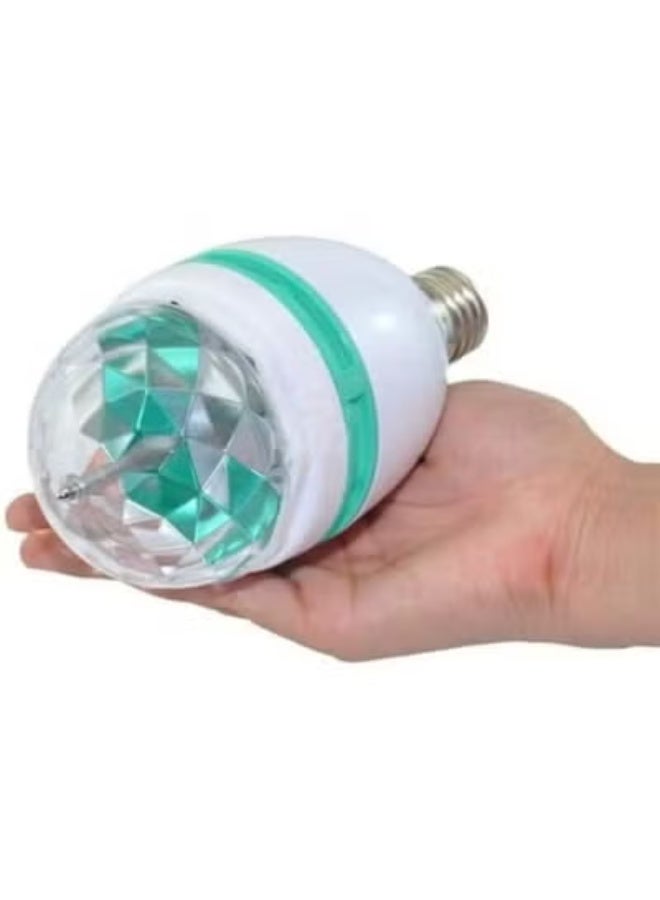 لمبة ديسكو LED متعددة الألوان – إضاءة حفلات دوارة RGB للمنازل وأعياد الميلاد والمناسبات والدي جي - Image 3
