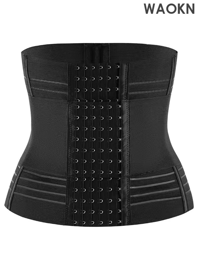 دبليو أيه أو كي أن حزام تنحيف الخصر، مشد تنحيف قابل للتعديل، حزام بطن بضغط ثلاثي الأبعاد، دعم قوي للخصر، حزام بطن مريح وجيد التهوية لما بعد الولادة للنساء، مشد خصر قابل للتعديل للنساء، حزام تنحيف مع ضمادة ساونا للبطن، مشد خصر مع لفافة ضغط لإصلاح البطن، مشد خصر بمقاسات كبيرة للنساء والرجال - Image 1