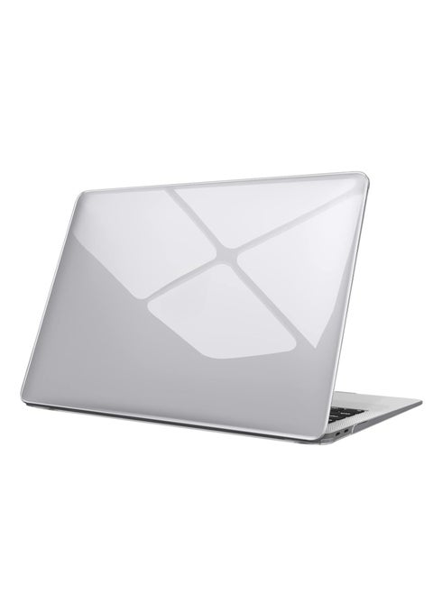 Fintie Case Compatible with MacBook Air M2 Chip 13 Inch (2022 Release) A2681,A3113,A3240 Ultra Thin Hard Shell Protective Snap Case Compatible with MacBook Air 13.6 Inch Retina, Clear