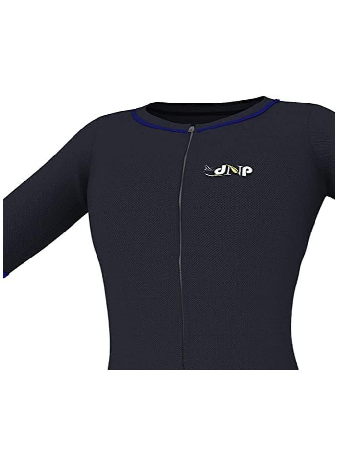 Laperva - Triple Suit For Effective Weight Loss And Fitness Enhancement - Black Neoprene/Nylon Sauna-Like Workout Suit - Image 1