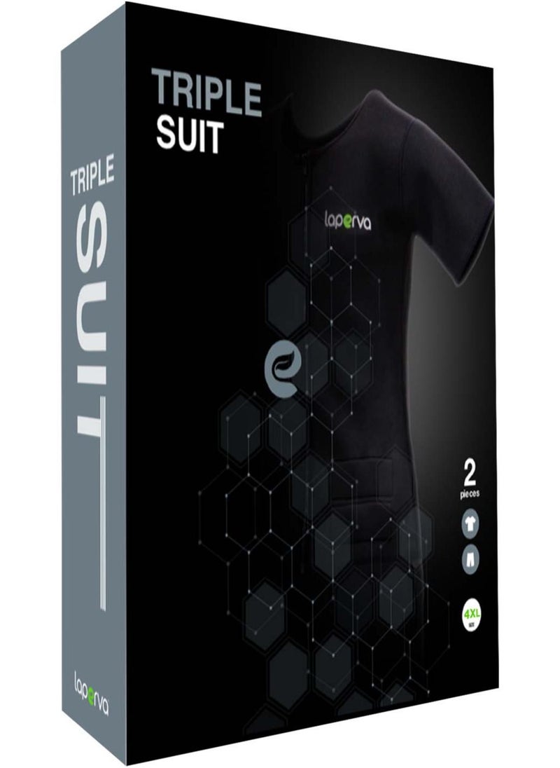 Laperva Triple Suit for Effective Weight Loss and Fitness Enhancement - Black Neoprene/Nylon Sauna-Like Workout Suit - pzsku/Z092E1FC83480549F3747Z/45/_/1685780575/4860c2cd-07bf-412c-82aa-70c56d6847fb