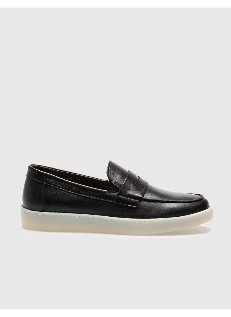 كاباني Black Belted Men's Casual Shoes