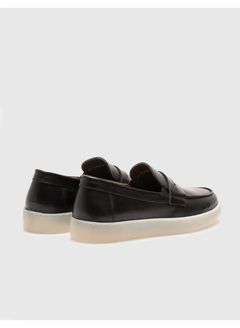 Cabani Black Belted Men's Casual Shoes